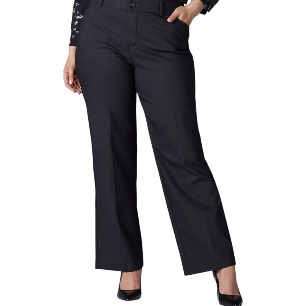 Sorbtek Black Moisture-Wicking Dress Pants Size 22